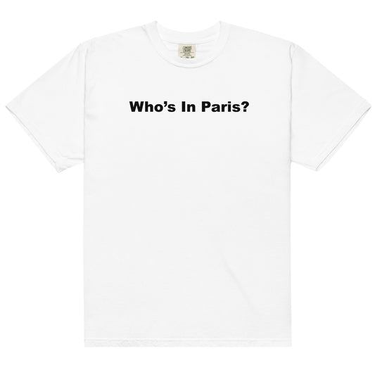 "who's in Paris?"